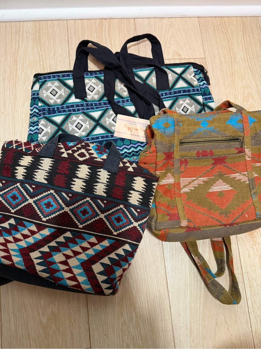 Bundle of 3 Canyon Sky Tote Bags